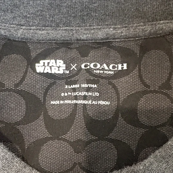 Coach Chewbacca Gray Graphic Sweater - Picture 2 of 8